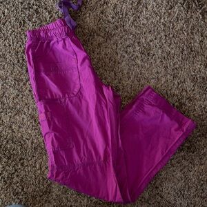 Bright Magenta Scrub Pants